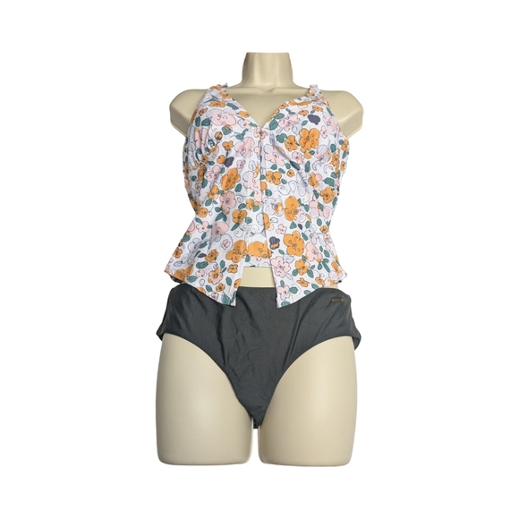 Tankini Set With Protest Bikini Bottoms Size EU 38 - Picture 1 of 6